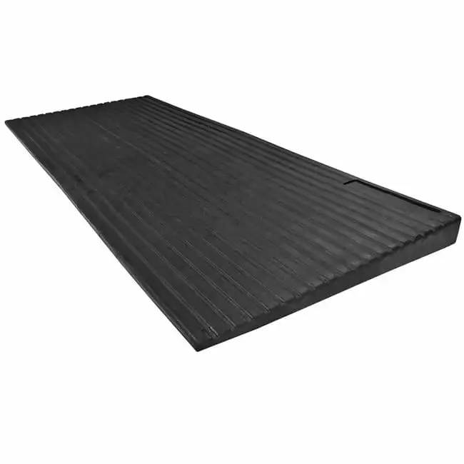 1.2 in. Transitional Surface Rubber Threshold. Doorway Ramp