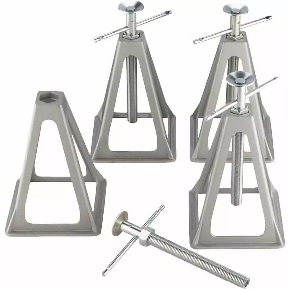 1 *Camco 44560 Stabilizing Trailer Stack Jacks - 4 Pack