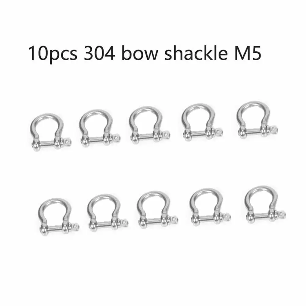 Stainless Steel Wire Rope Clamp Simplex Rope2-8mm U-shaped head lock Heavy