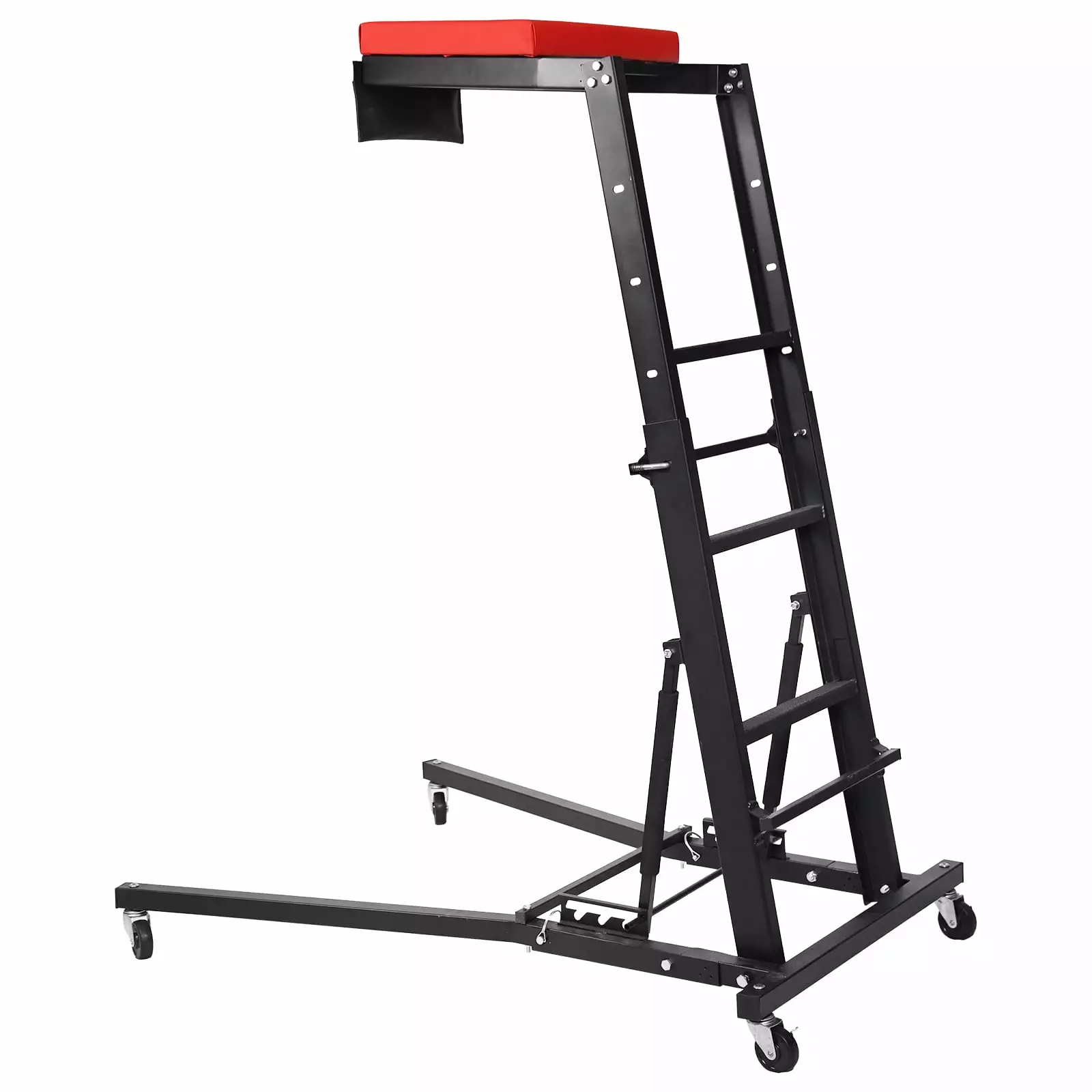 SAINSPEED Automotive Engine High Top Creeper Workstation Shop Mechanic. Adjustable Height. Foldable. 400 LBS Capacity