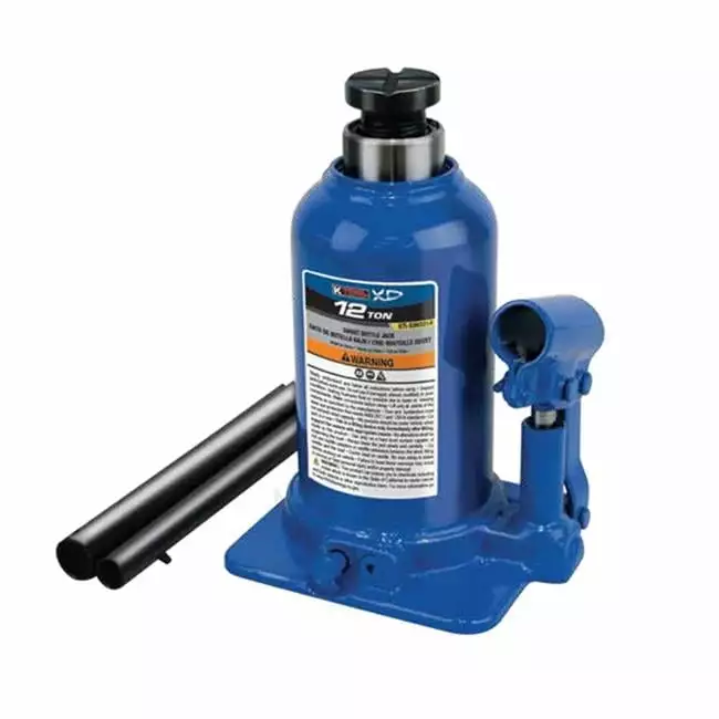 12-Ton Welded Short Bottle Jack