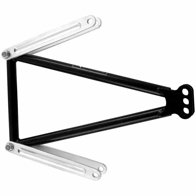 Folding 2 Receiver Platform Bike Carrier Hitch Rack for Mounting Two Bicycles