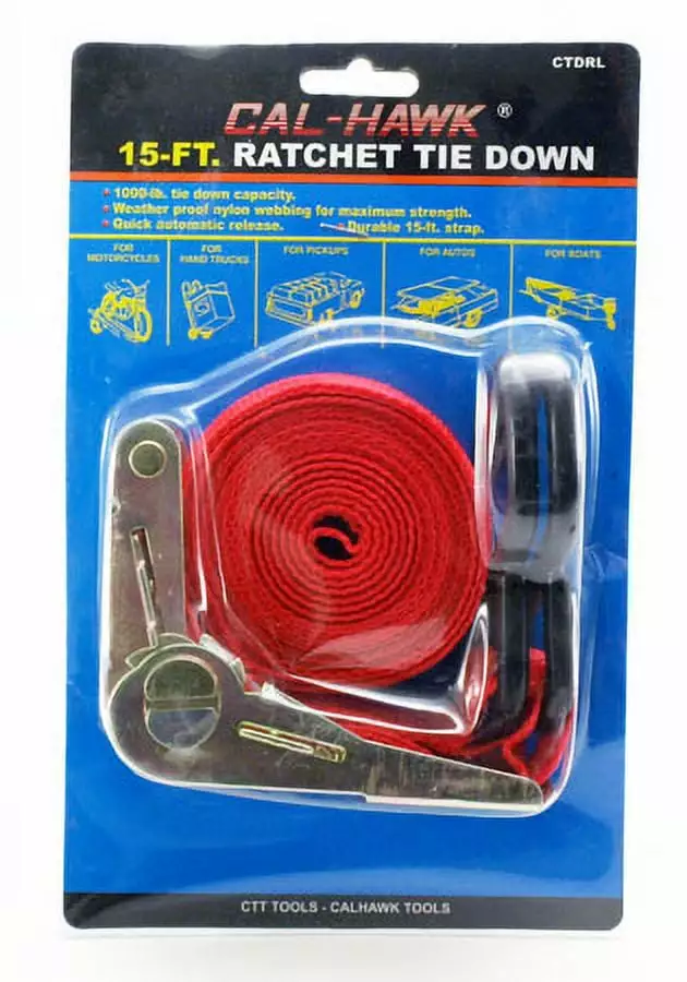 Faithfull - Cam Style Tie-Downs 25mm x 5m 2 Piece