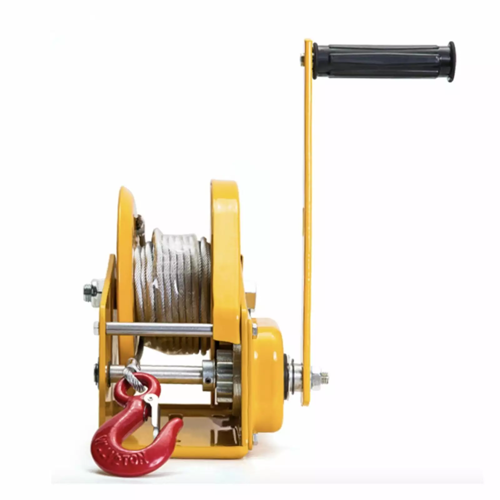 1800LB Hand Crank Two-Way Self-Locking Manual Winch. Household Small Portable Traction Hoist With Brake Manual Winch .Long Lasting