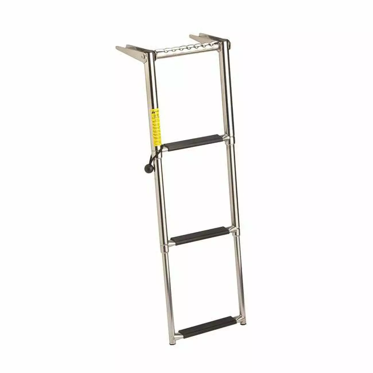 19676-01 Over Platform Telescoping Ladder - 3 Step Black