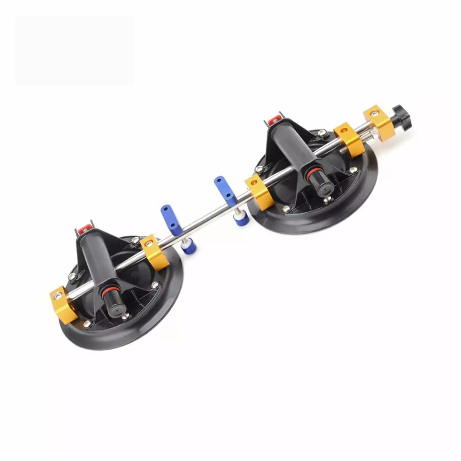 1PC/2PCS Seamless Stone Seam Setter Manual Rubber Vacuum Leveling Setter For Joint With 8" Suction Cups Horizontal Bar Tile Gap Regulator--------.Long Lasting