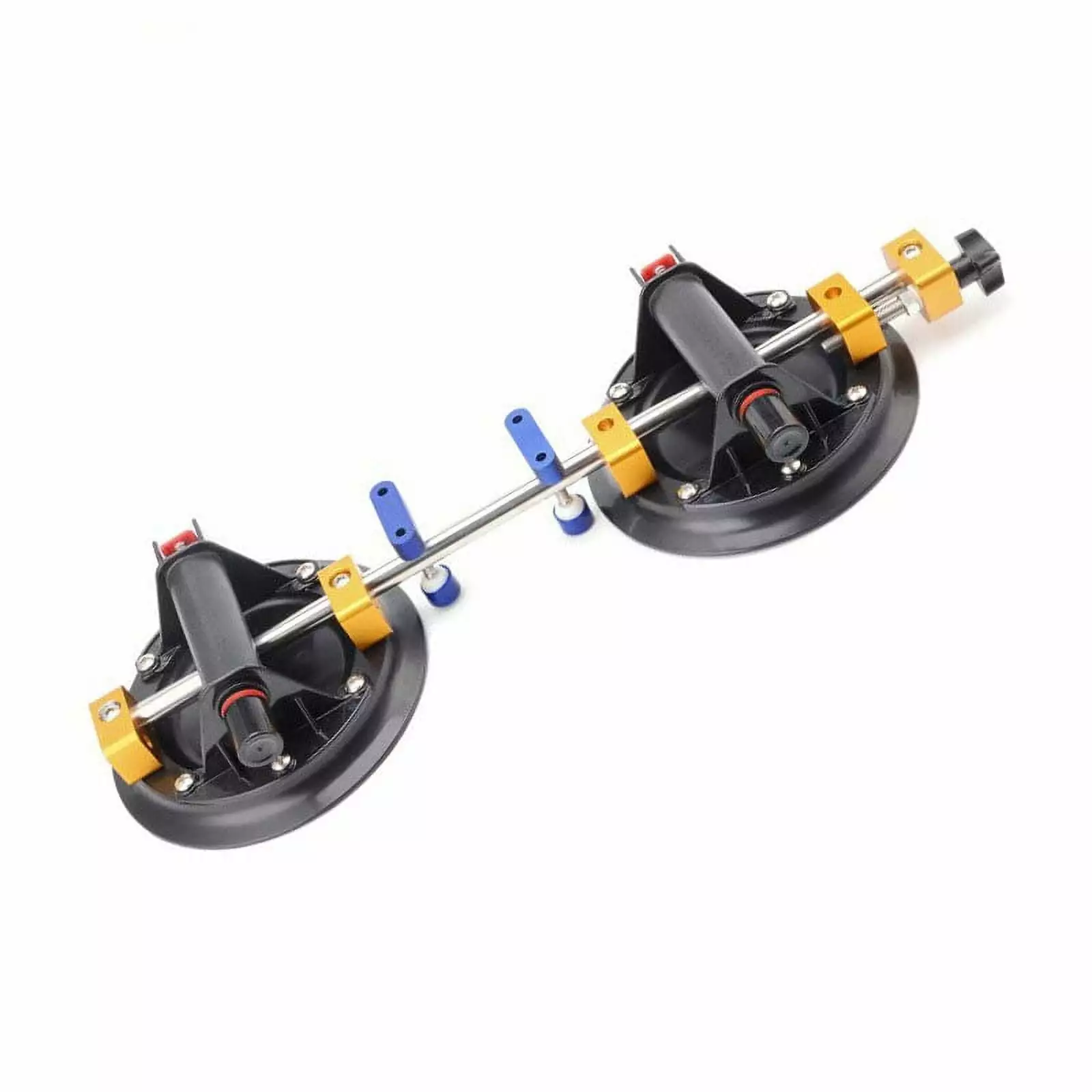 1PC/2PCS Seamless Stone Seam Setter Manual Rubber Vacuum Leveling Setter for Joint with 8 Suction Cups Horizontal Bar