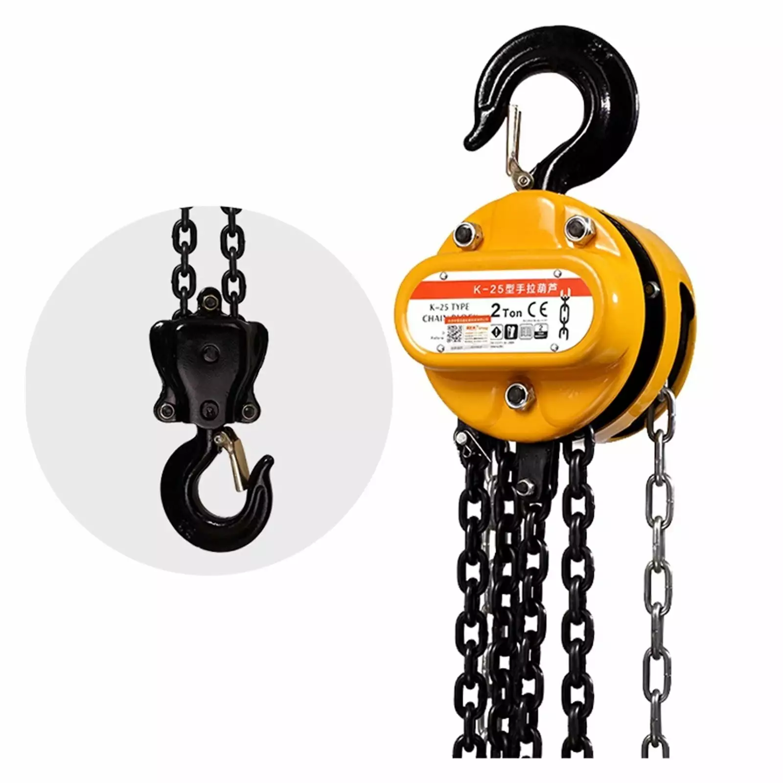 1Ton Manual Chain Blok Hoist .Long Lasting