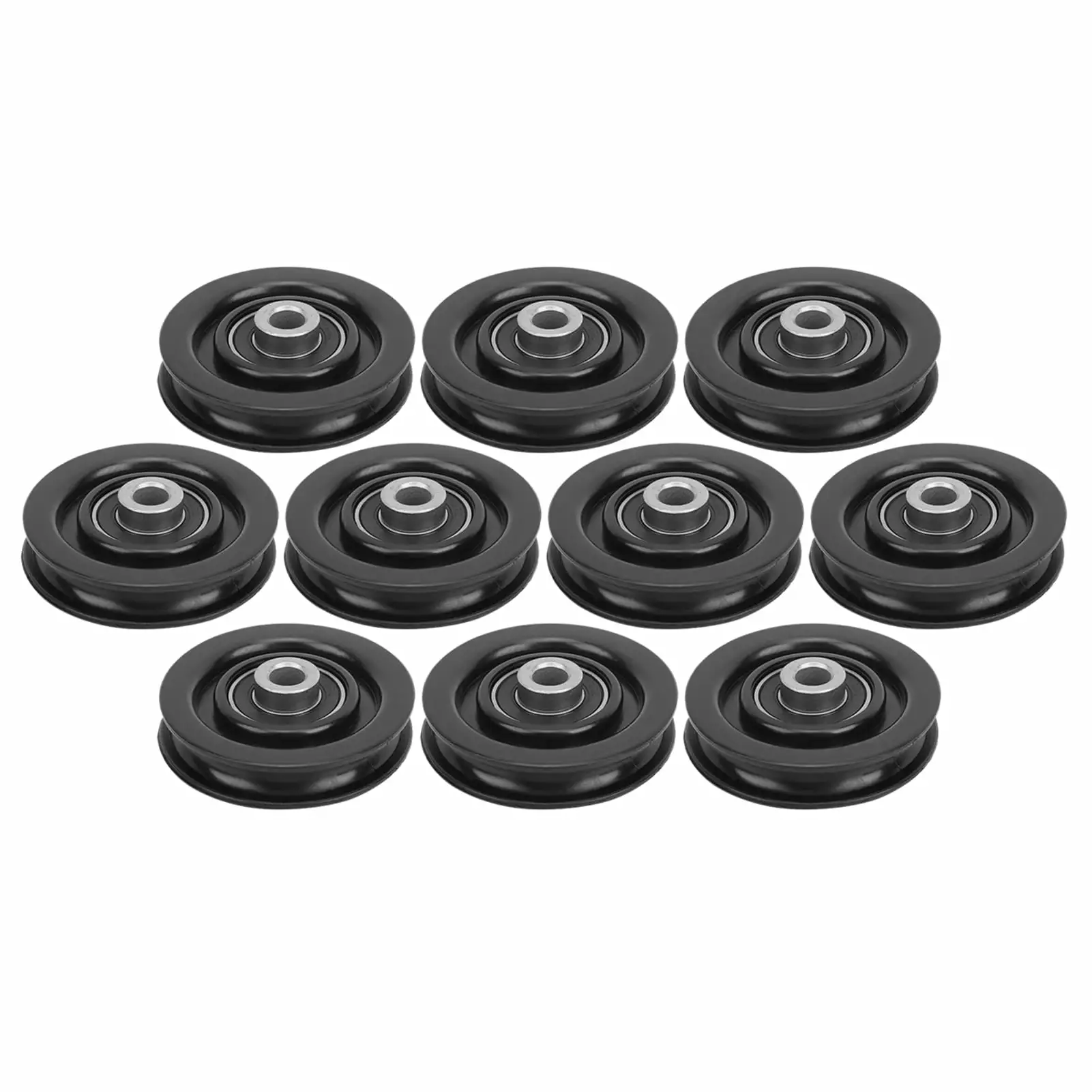 1pcs Nylon Iron Fitness Bearing Pulley Home Gym Attachments Exercise Strength Training Accessory 90mm