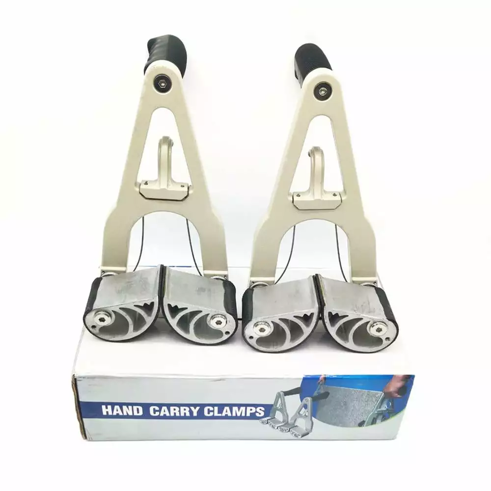 2 PCS Single Handed Carry Clamps Stone Carry Clamp Tool Double Grip Glass Gripper For Quartz Slabs Granite. Stone. Marble.Tile Gap Regulator--------Durable & Long-Lasting