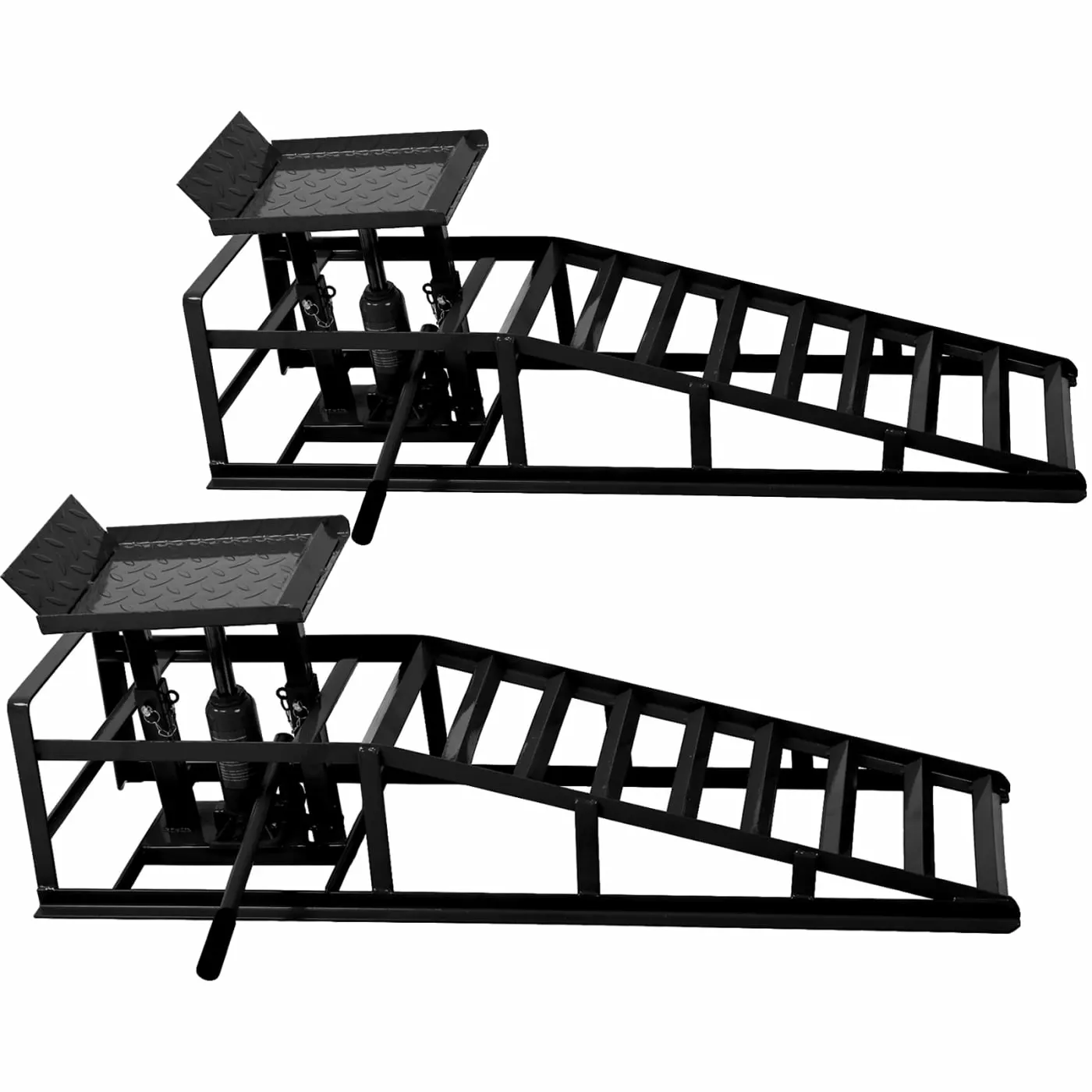 2 Pack Auto Car Service Ramps Lifts .Hydraulic Car Ramps 5 Ton .Auto Car Truck Service Ramps Lifts For Auto Repair .Automotive Hydraulic Lift Repair Frame Lift .Black