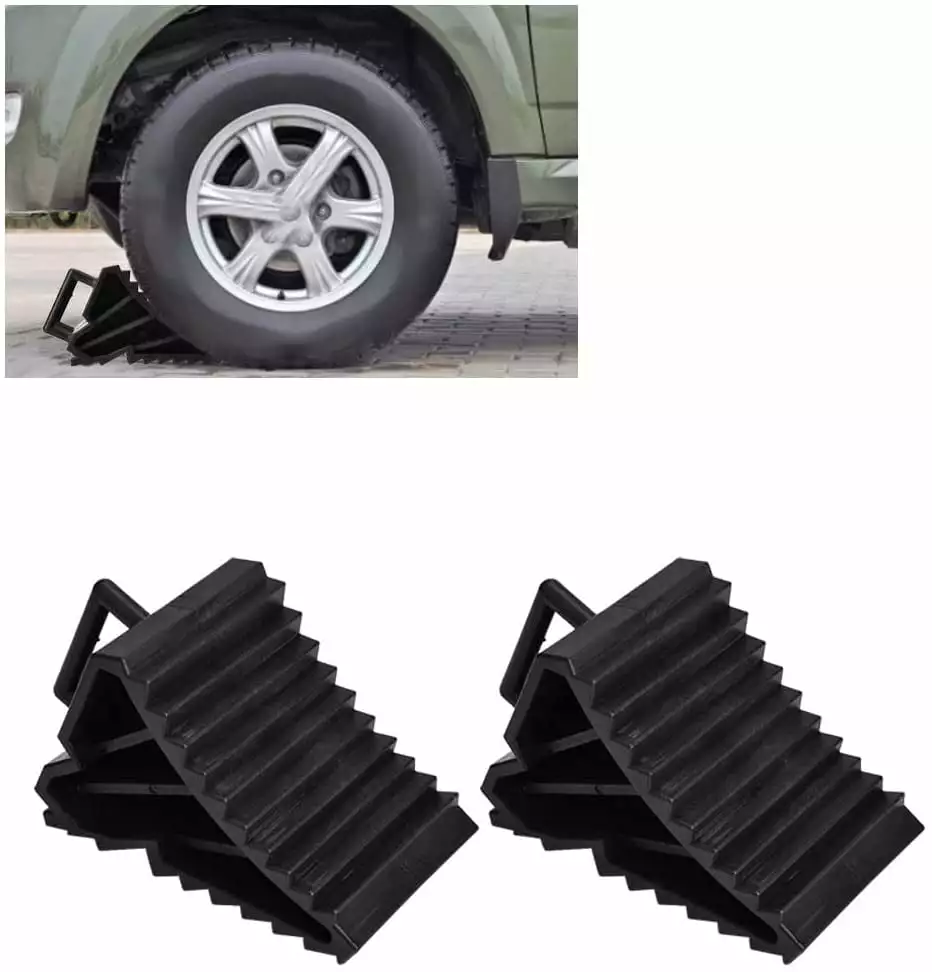 Car Slope Pad Rubber Car Curb Ramps.Portable Lightweight Threshold Ramp Set Heavy Duty Loading