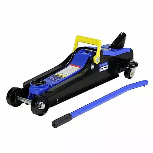 2 Ton/4400 LBS Floor Jack. Low Profile Floor Jack. Steel Racing Floor Jack with Single Pistons Quick Lift Pump. Hydraulic Floor Jack. Lifting Range 3.3-15.2 (Blue-Lift 3.3-15.2 2 Ton(4.400lb))