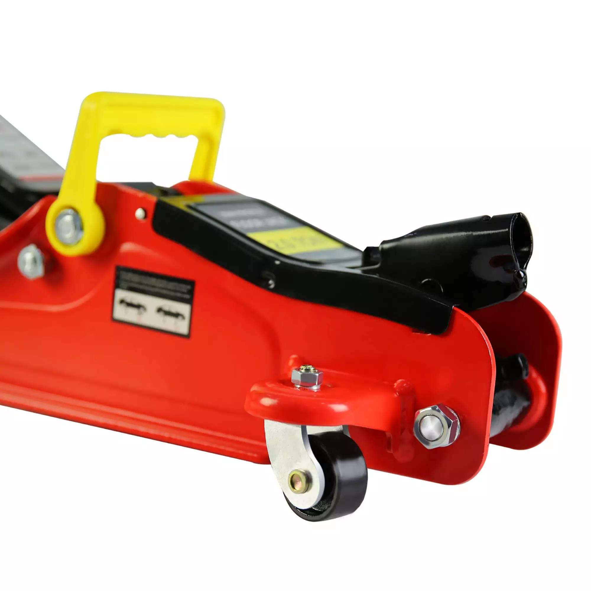 2 Ton Low Profile Floor Jack - Heavy-Duty Steel Jack with QuickLift Pump. Lifting Range 3.3-15.2. Ideal for Garage and Automotive Use