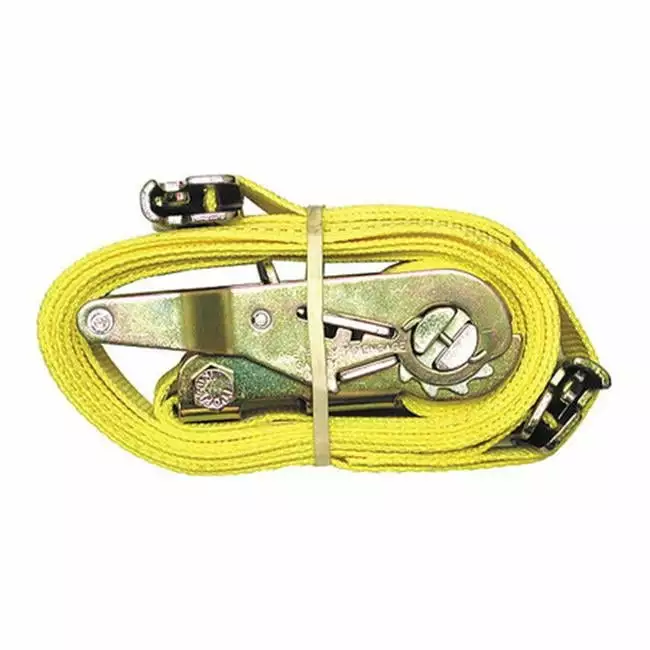 2 in. x 20 ft. Tie Down Ratchet Strap with E-Track Fittings