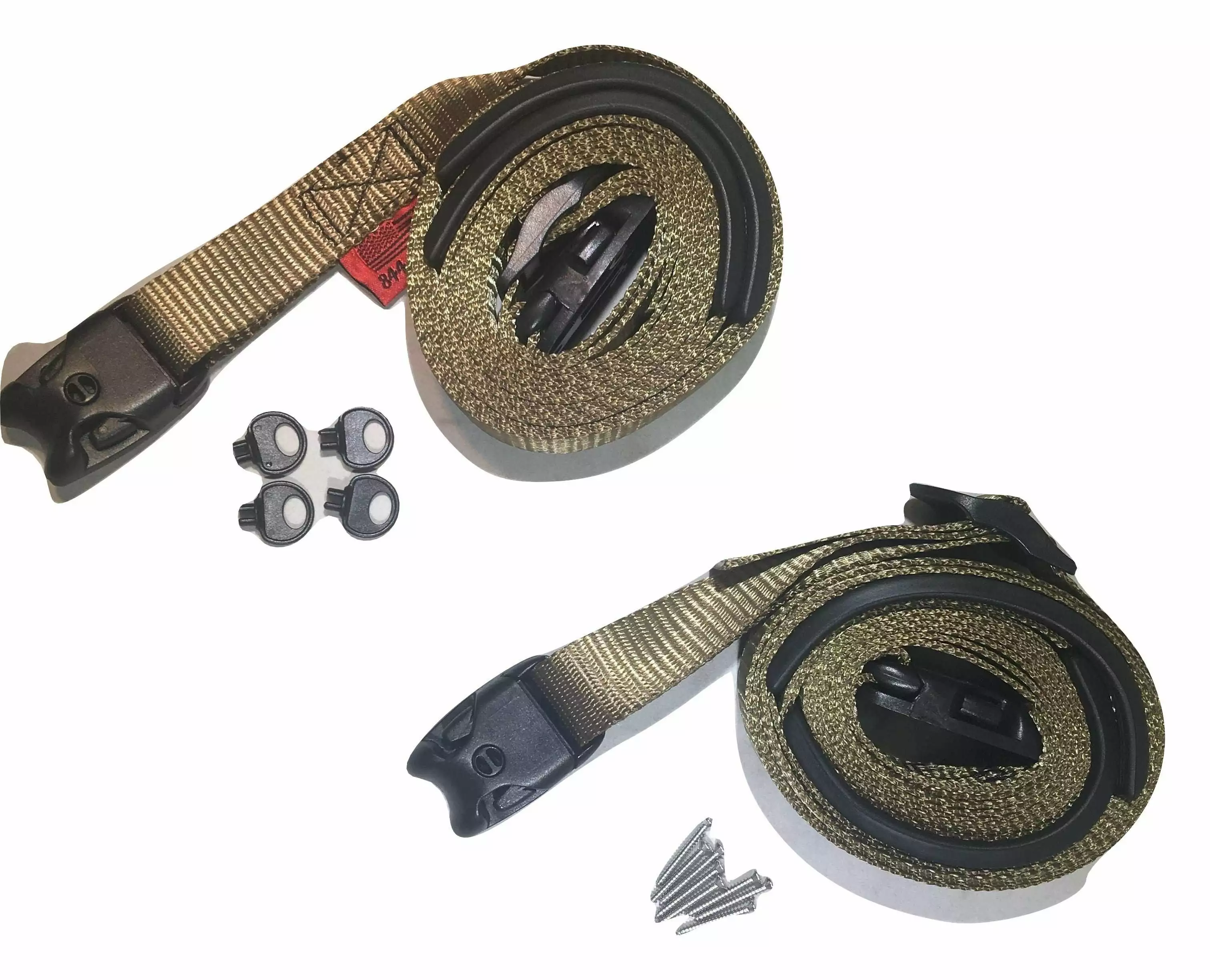 2 pc Wind Strap Kit Hot Tub Secure ACW Loc Spa Hurricane Tie Down 10 Ft | OLIVE DRAB | 10ACW412POD