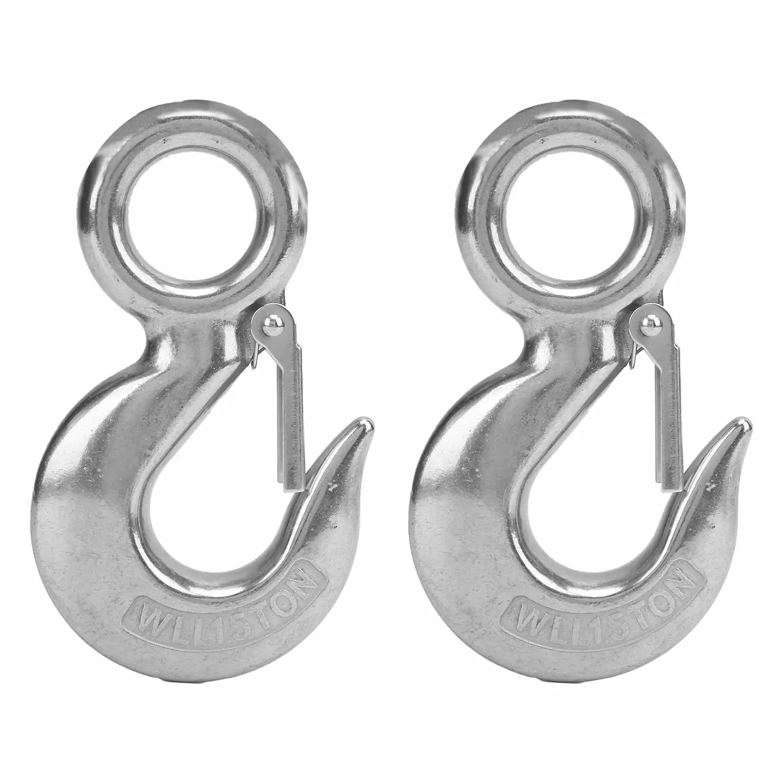 2024 4Pcs Slip Hook Thickened Sturdy High Temperature Quenching Convenient Safe Hoist Sling Hook