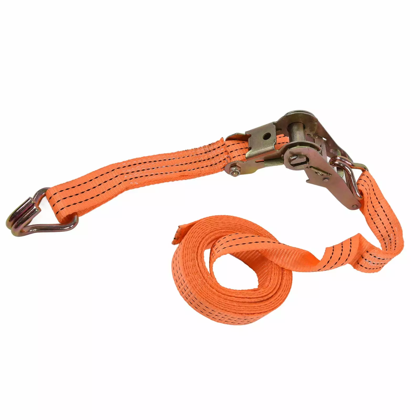 2024 Ratchet Tie Down Strap 2 Hooks for Moving Appliances Lawn Equipment Motorcycles 35mm Width(3meter9.8ft )