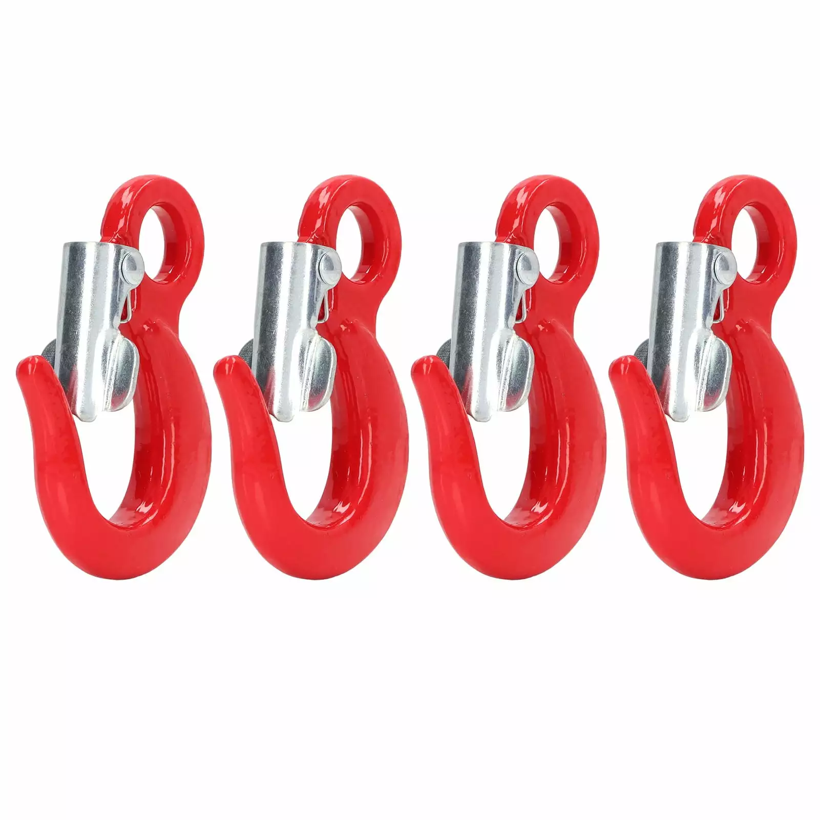 (2Pack) 4Pcs Slip Hook Thickened Sturdy High Temperature Quenching Convenient Safe Hoist Sling Hook