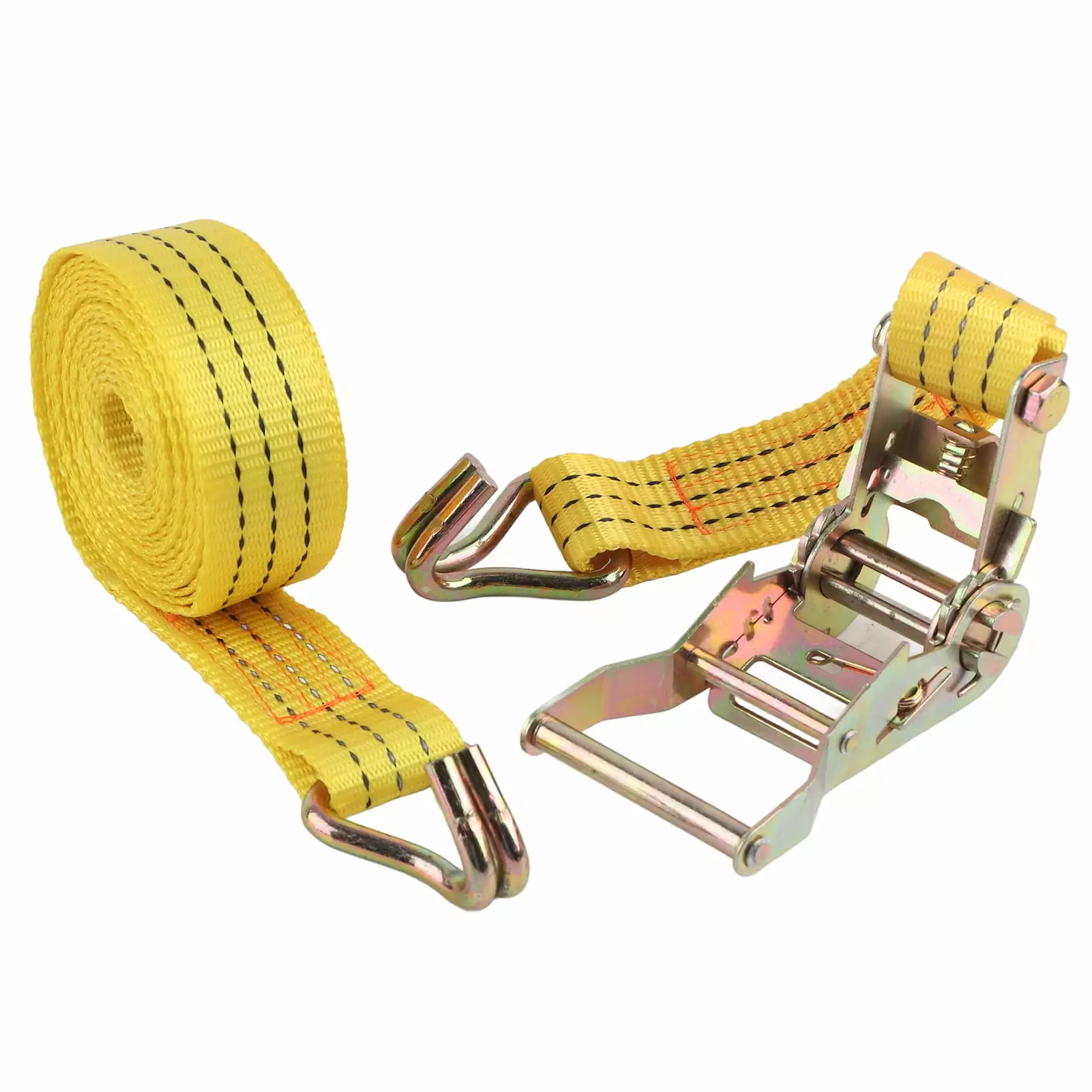 Flash Sale 25mmx6m Ratchet Tie Down Strap Lashing Strap 3307lb Capacity Securing Straps for Trailer Truck Car