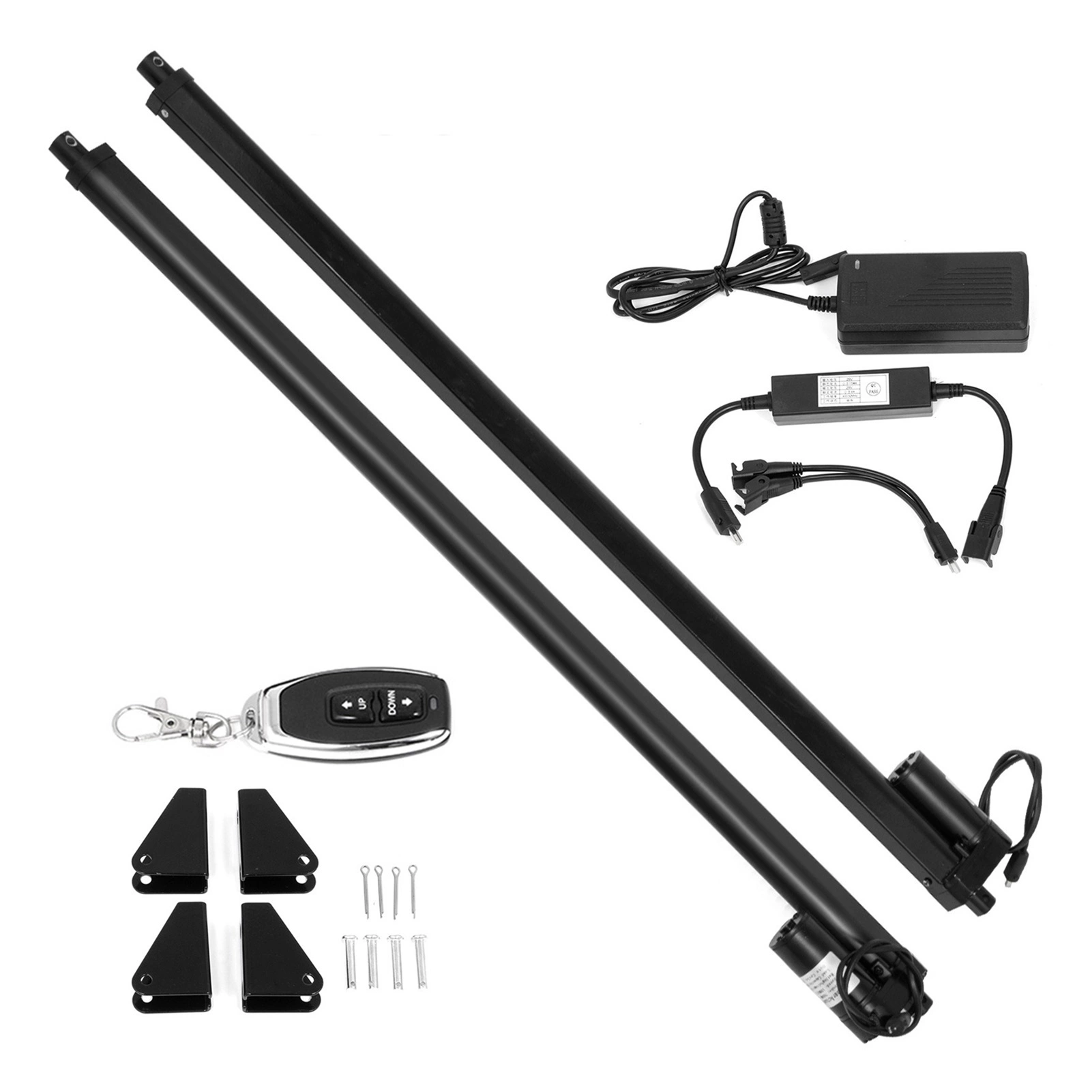 2Pcs 900N Linear Actuator Kit 30" 750mm Stroke Heavy Duty Electric Linear Drive Motor Recliner TV Table Lift 12V DC Motor