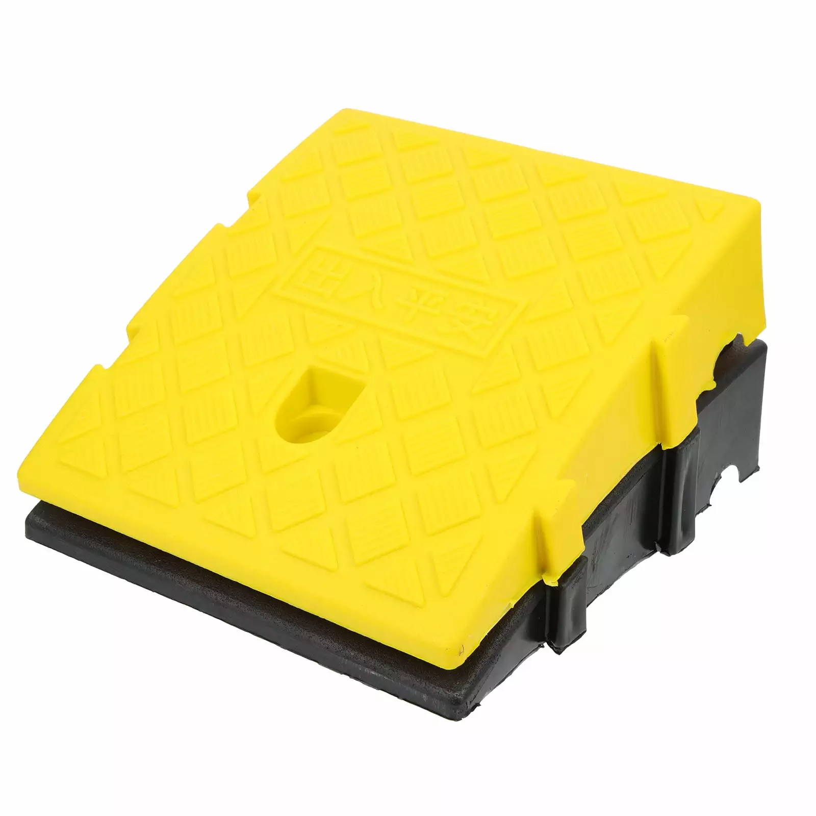 2Pcs Slope Ramp Plastic Ramp Outdoor Use Slope Ramp Pad for Home Entrances