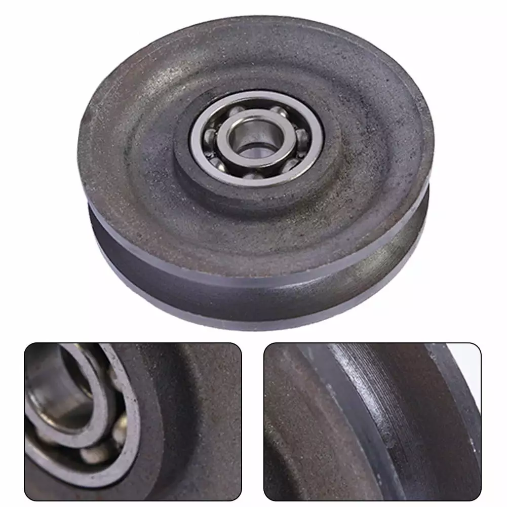 3 Pc Cast Iron Pulley And Precision Bearing