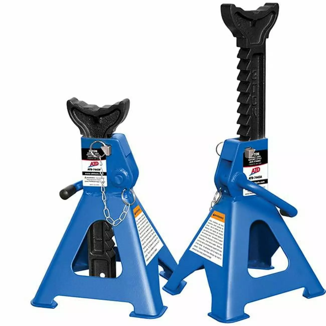 3 Ton Double Lock Ratchet Style Jack Stands