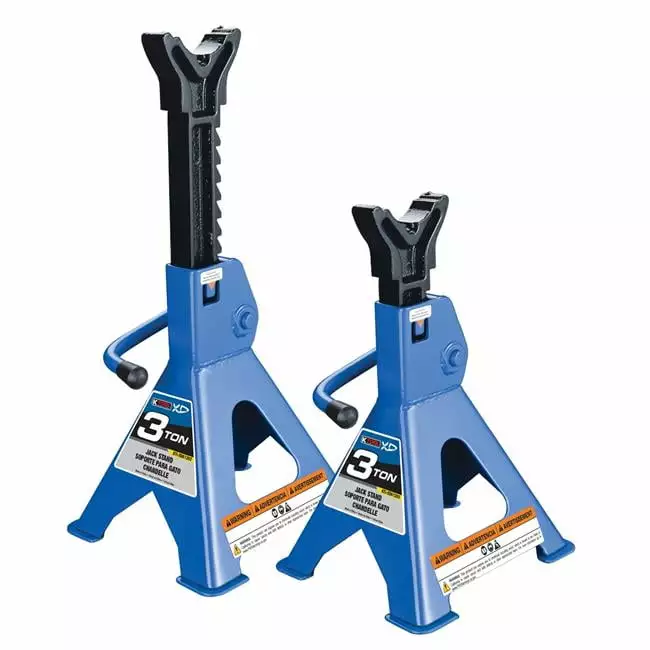 3-Ton Jack Stands - Pack of 2