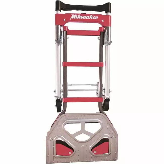 300 lbs 2-In-1 Folding Hand Truck. Red