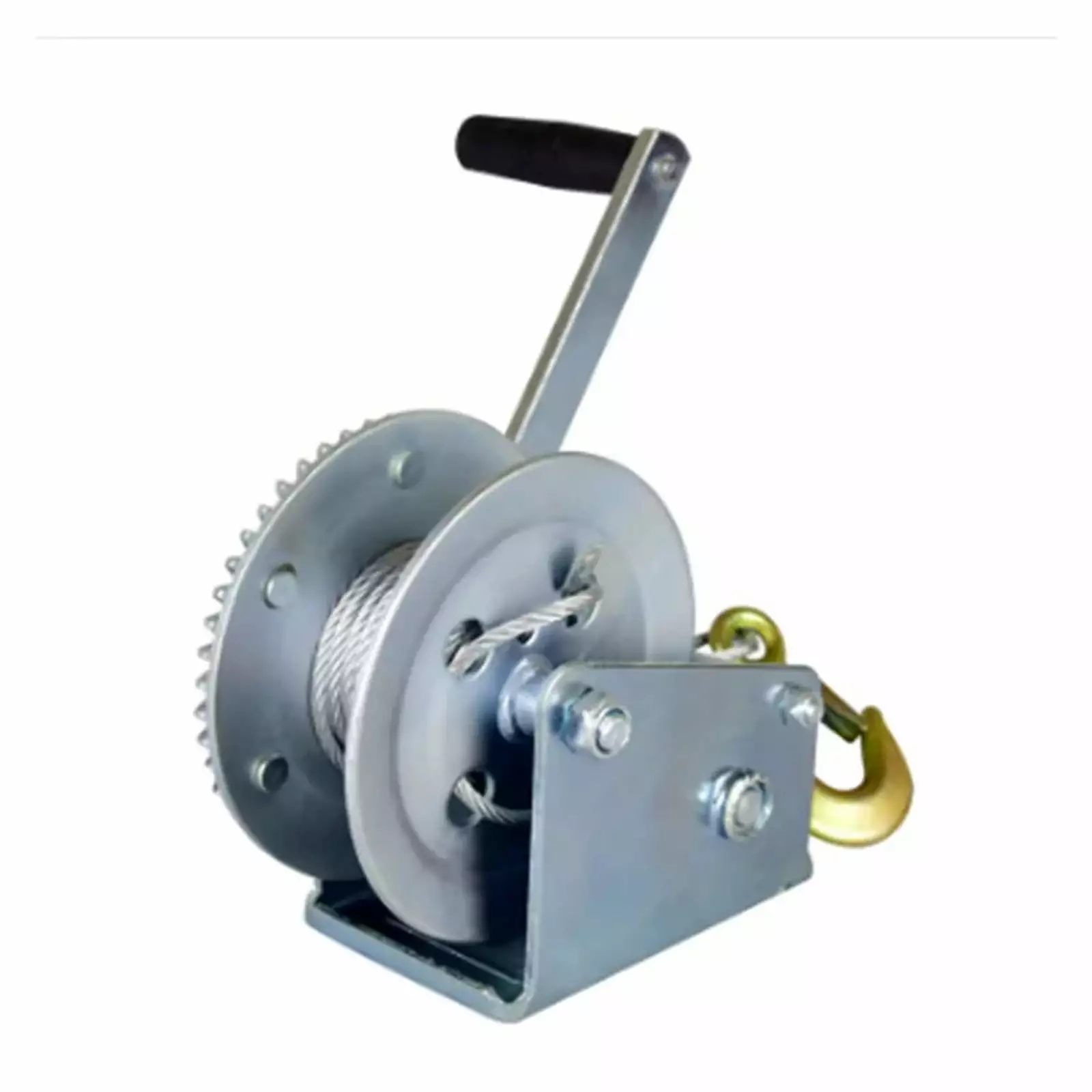 3000LBSx9m Boat Truck Auto Self-locking Hand Manual Galvanized Steel Winch. Hand Tool Lifting Sling .Long Lasting