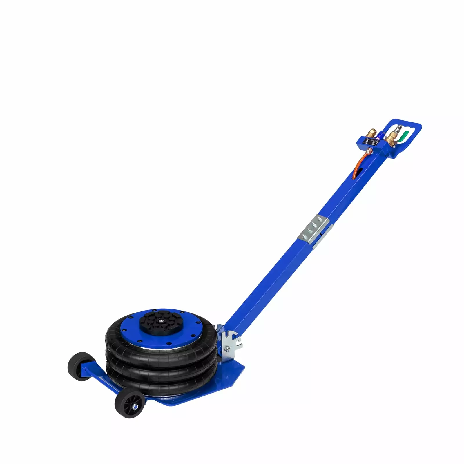 3T Blue Foldable Airbag Jack with Handle - Lightweight. Portable. and Easy to Use - Ideal for Car Owners and Mechanics