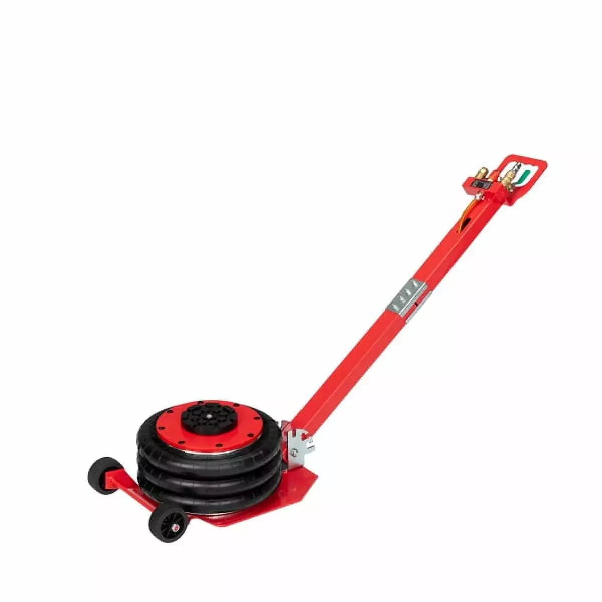 3T Square Handle Foldable Airbag Jack Red