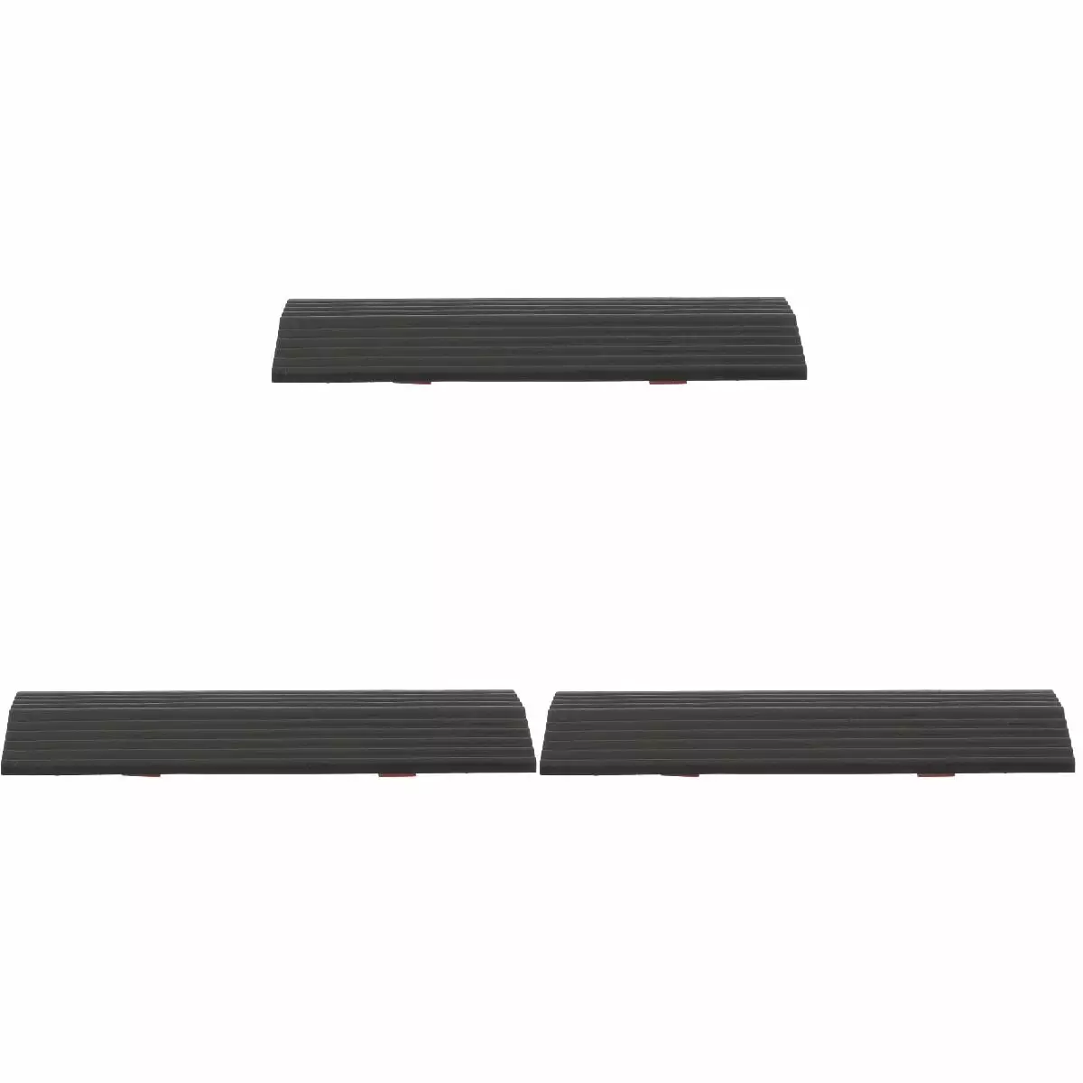 2024 Car Slope Pad Rubber Car Curb Ramps.Portable Lightweight Threshold Ramp Set Heavy Duty Loading