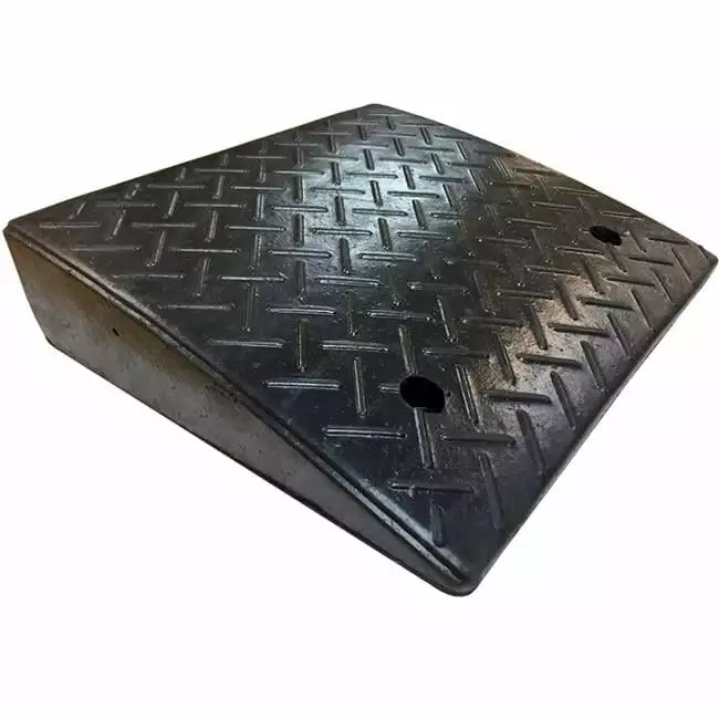 4.3 in. Heavy Duty Rubber Curb Ramp