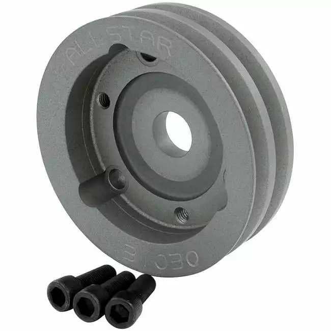 4.75 in. Dia. 2 Groove Crankshaft Pulley