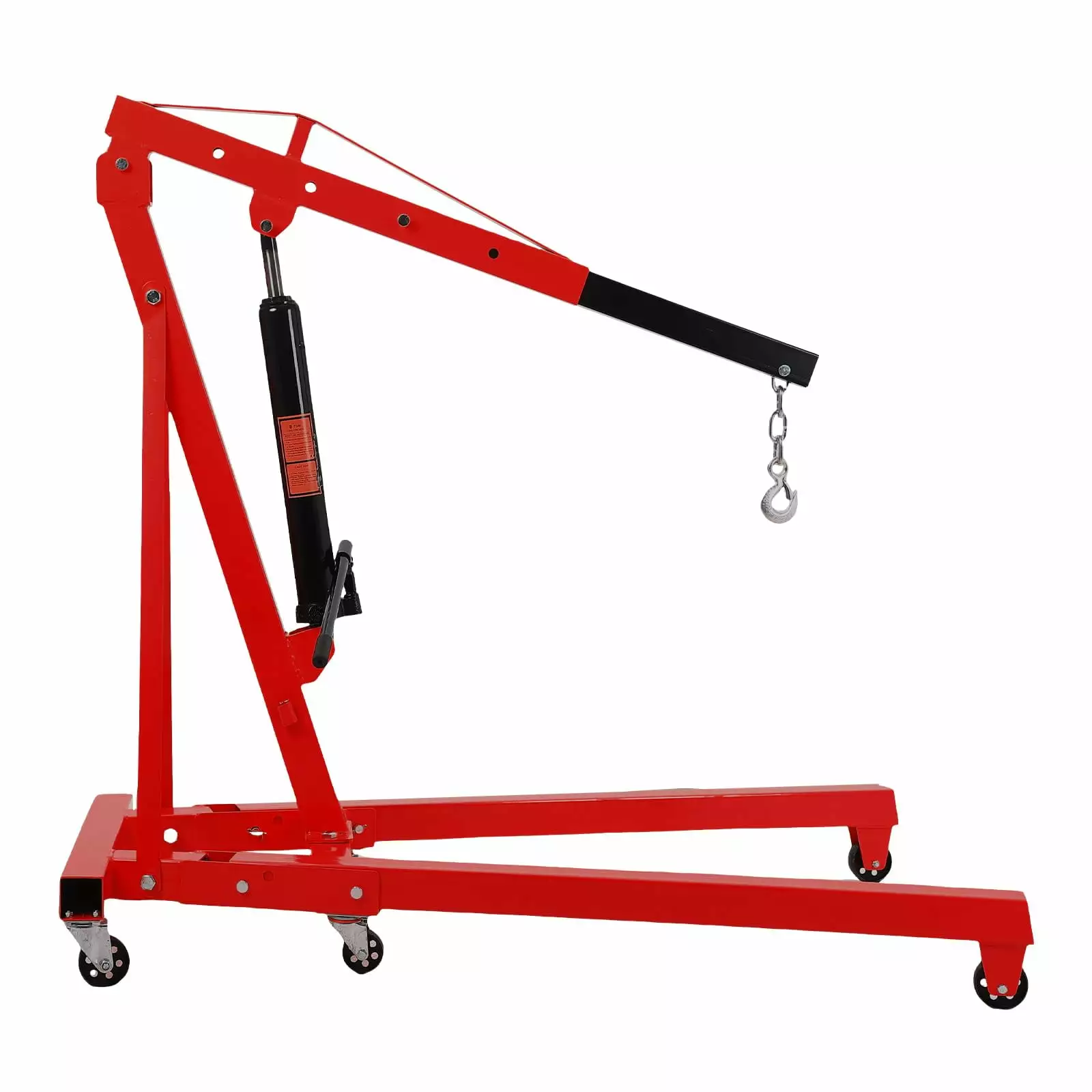 Snap-Loc 1500 Lb Air-Ride Professional E-Track Panel Cart Dolly Red. Safely Moves More In Less Time With Easy Rolling Casters. Removeable Panel Bars. Optional E-Strap Safety Attachment! SL1500PC6AR