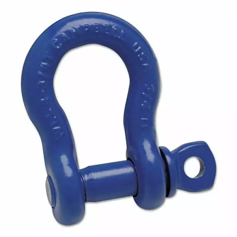 419-S Series Anchor Shackles. 3/8 In Bail Size. 1 Ton. Screw Pin Shackle | Bundle of 5 Each