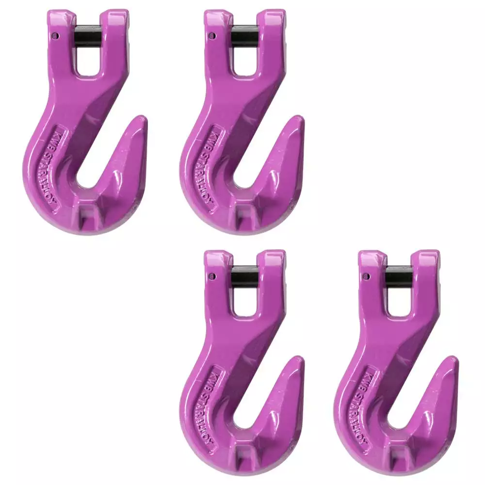 KWB 1/2 Clevis Grab Hook - Grade 100 - 4 Pack