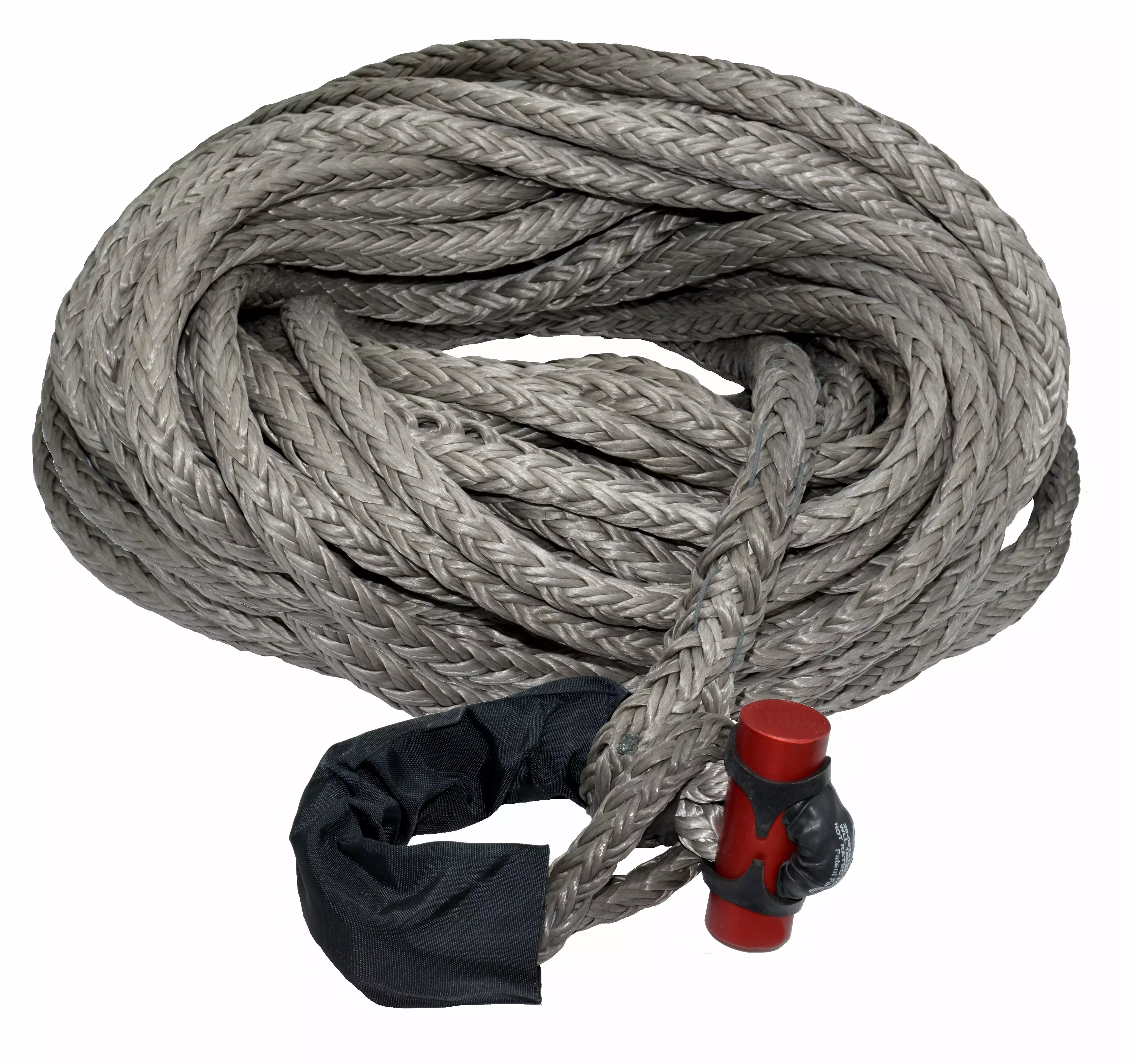 5/8 x 125' LockJaw Synthetic Winch Line w/ Integrated Shackle 16.933 lbs WLL