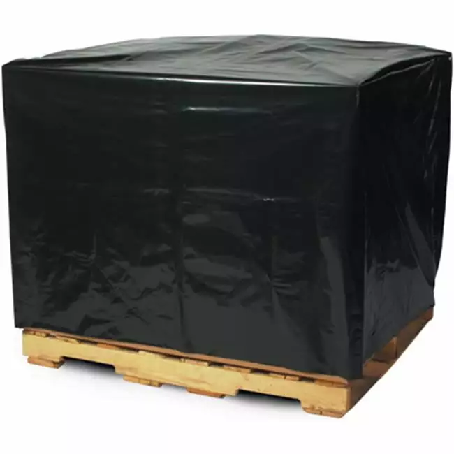 48 in. x 42 in. x 48 in.- 3 Mil Black Pallet Covers