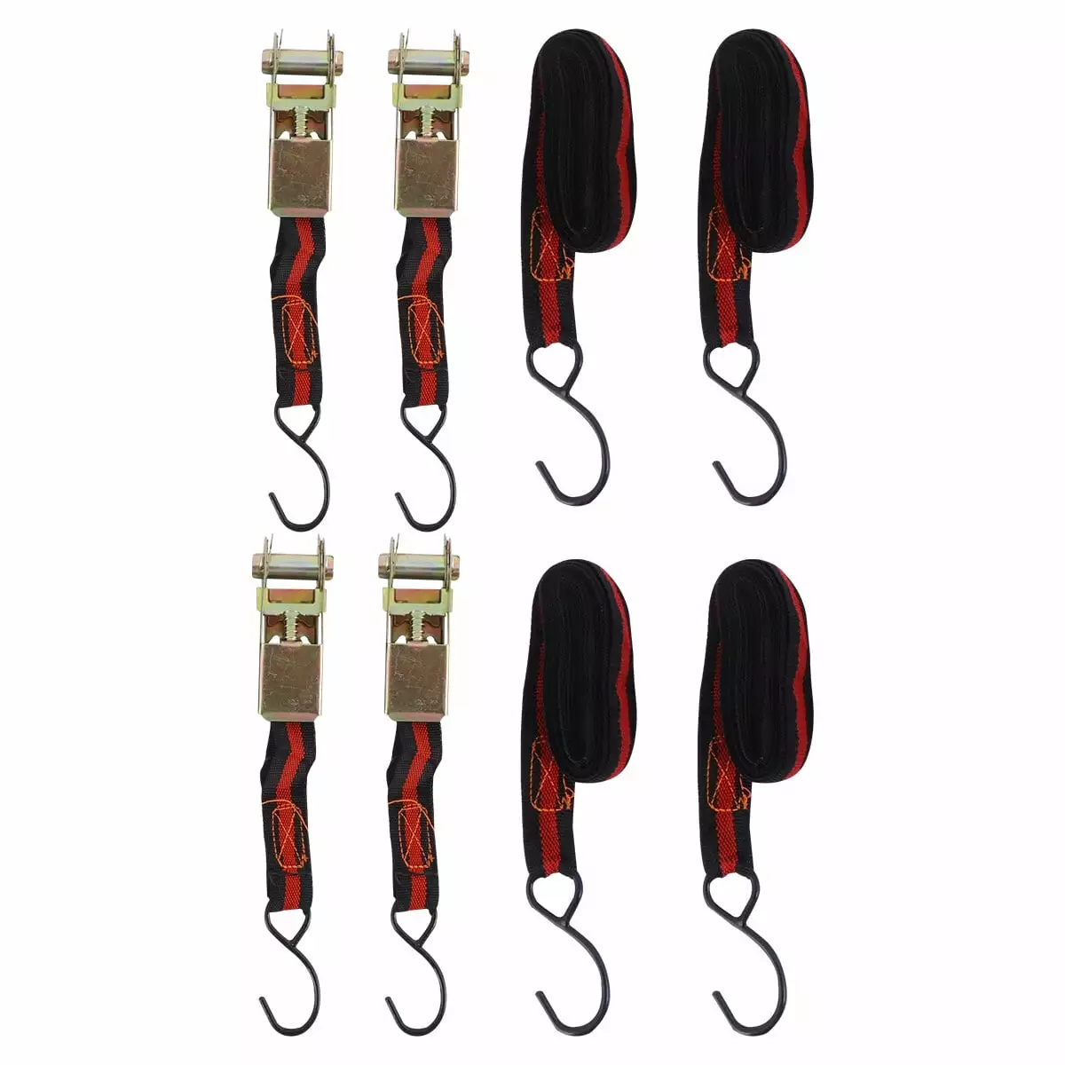 Ratchet Tie Down Strap 2 Hooks for Moving Appliances Lawn Equipment Motorcycles 35mm Width(3meter9.8ft )