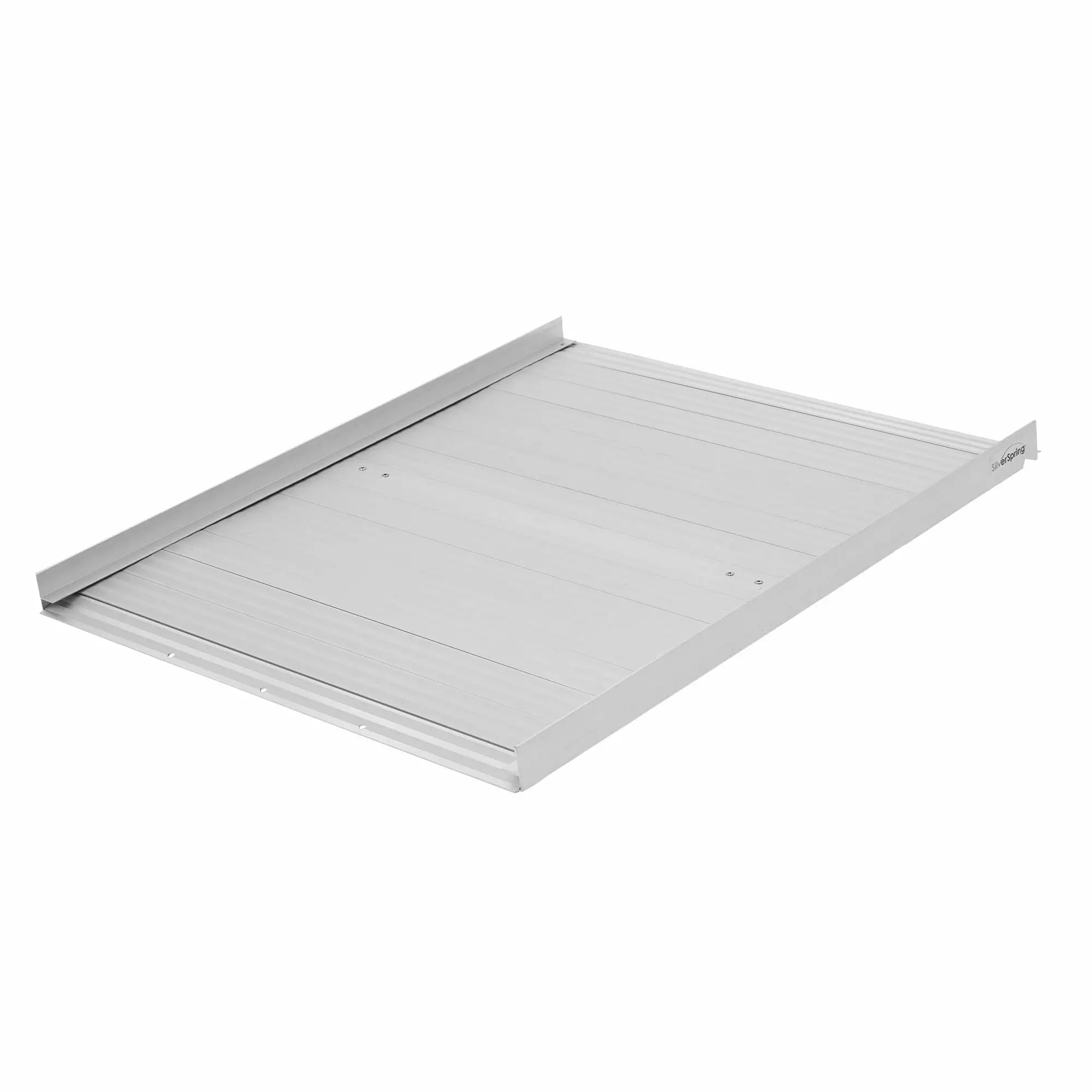 5' L Silver Spring Aluminum Roll-Up Ramp with Carrying Bag ?C 600 lb. Capacity