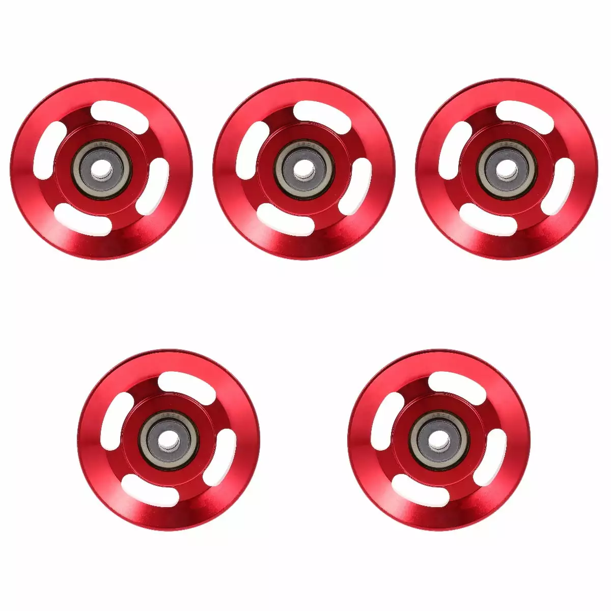 5 pcs Pulling Down Aluminum Alloy Pulley Wheel Durable Fitness Pulley Equipment