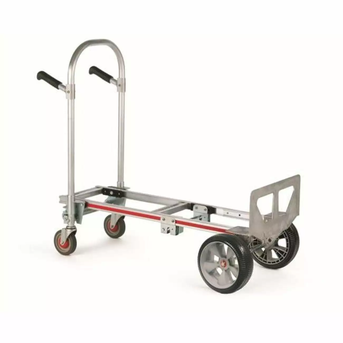 500 lbs Microcellular Wheels Gemini Junior Convertible Hand Truck - 10 in.