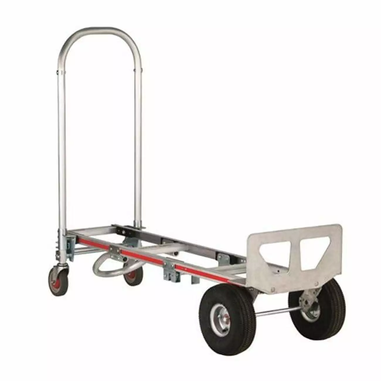 500 lbs Pneumatic Wheels Gemini Senior Convertible Hand Truck - 10 in.