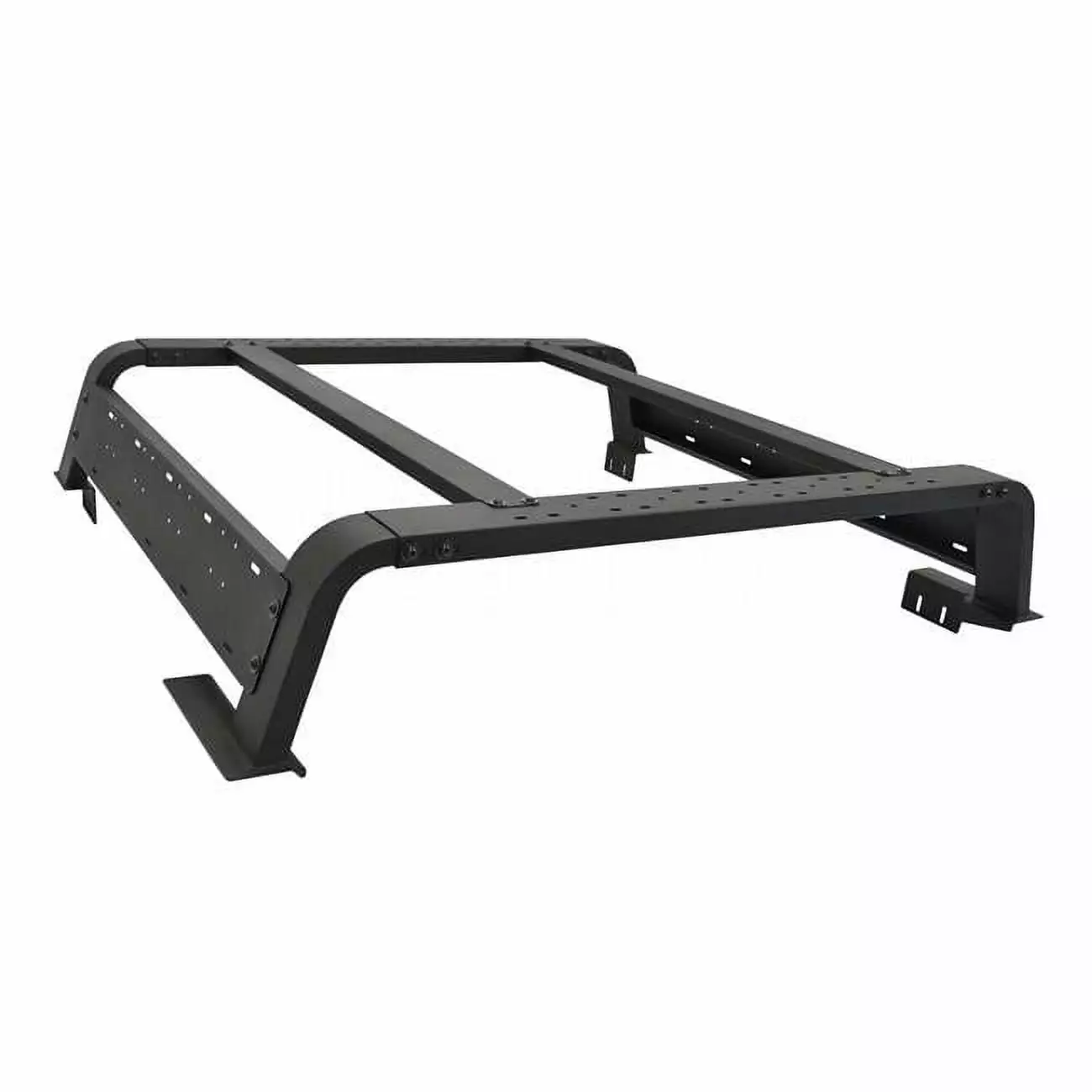 Offex Full Size Powder Coat Paint Finish Metal Truck Rack - Black