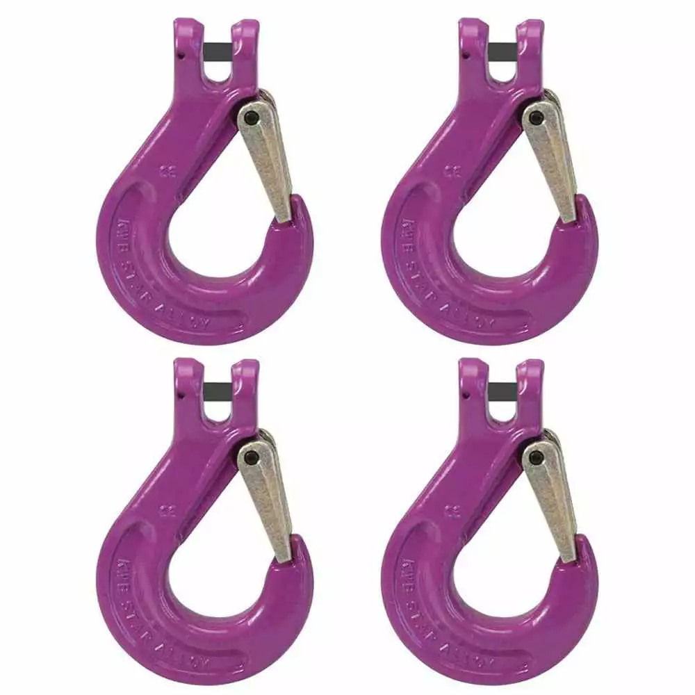 KWB 9/32 Clevis Sling Hook - Grade 100 - 4 Pack