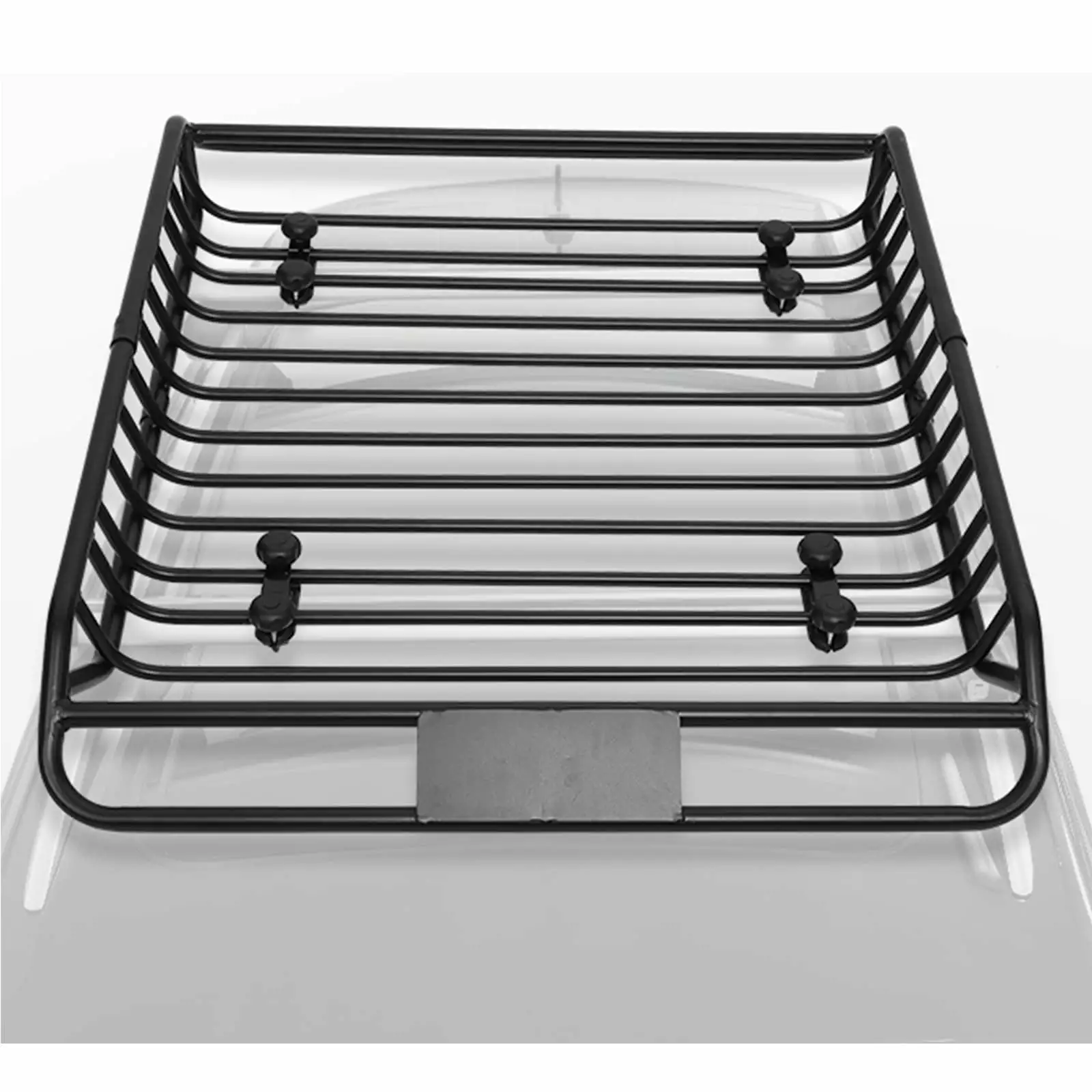 Roof Rack Basket.63x43Heavy Duty Steel Universal Rooftop Cargo Carrier Basket.220 LBS Load Capacity Car Roof Basket for SUV Truck Cars