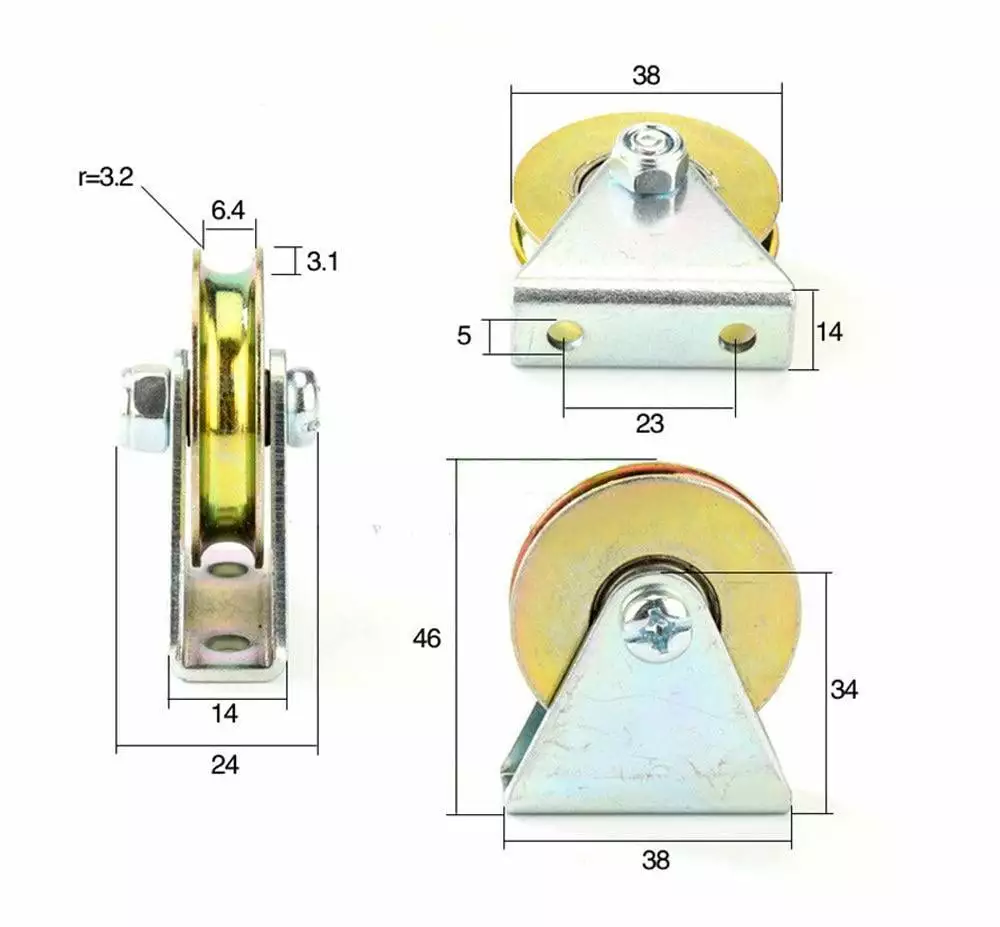 3 Tons Crane Hook American Type 360?? Rotating Lifting Accessories 12 Tons Working Load Limit